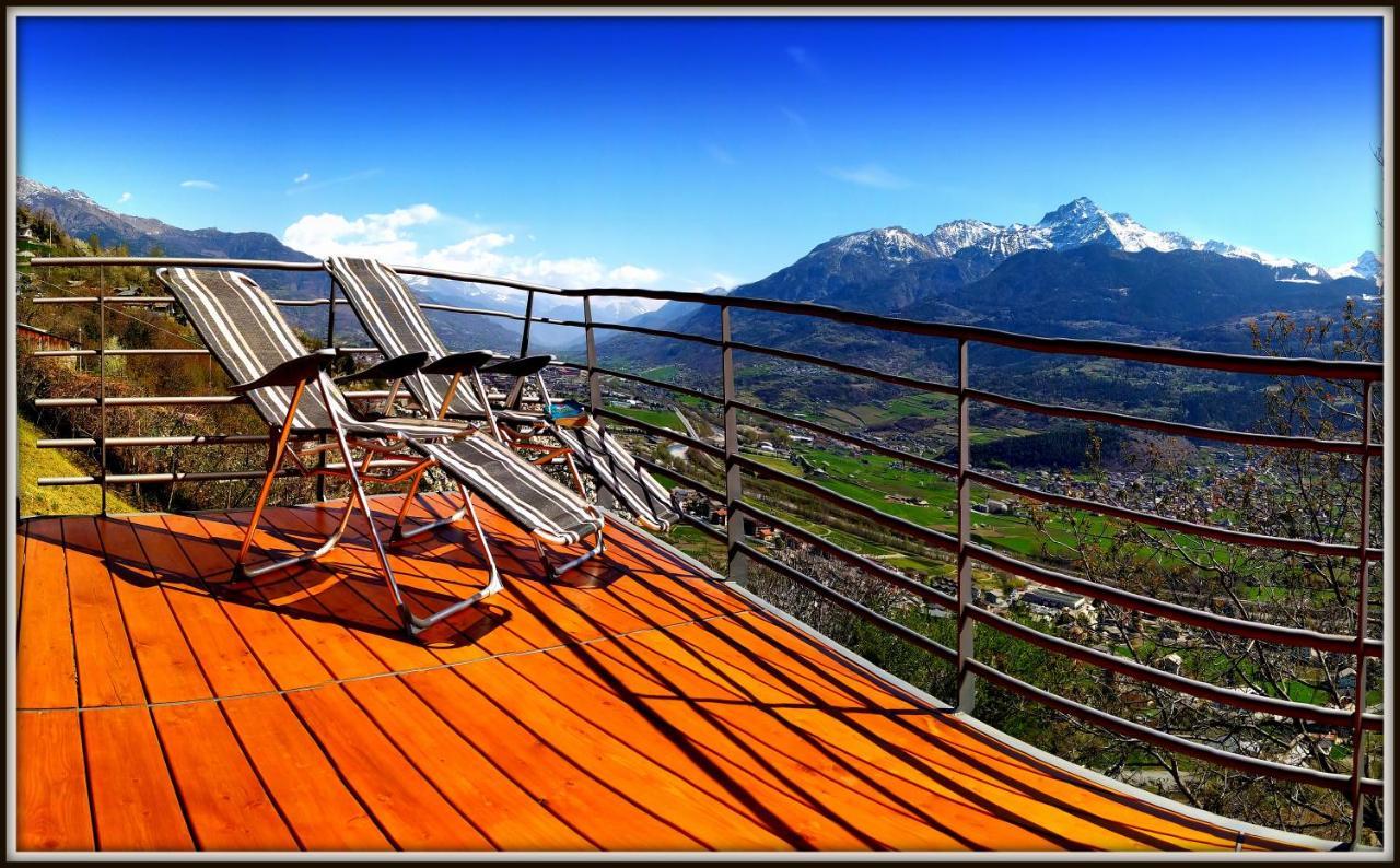 Chalet Con Jacuzzi Vista Montagne Аоста Екстериор снимка