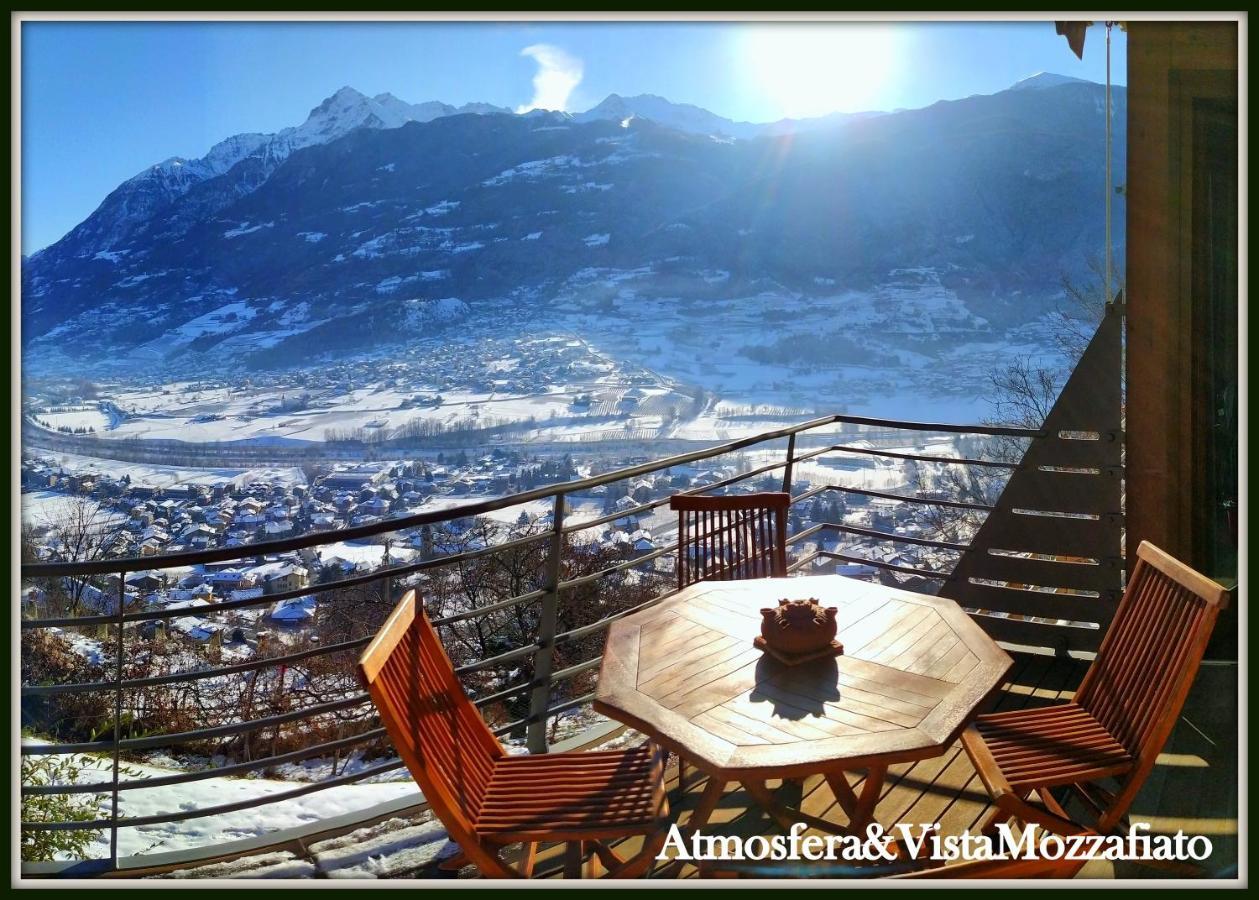 Chalet Con Jacuzzi Vista Montagne Аоста Екстериор снимка